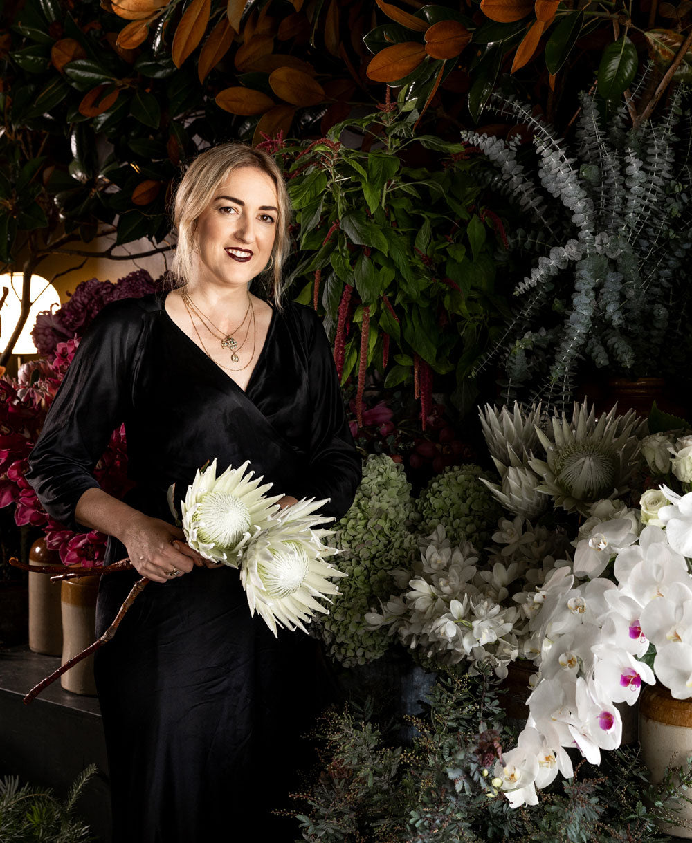 Georgie Malyon, florist and owner of Greenpoint in Ponsonby, Auckland